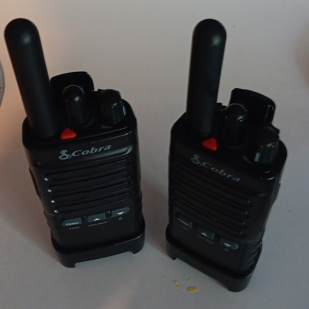 Cobra walkie talkies